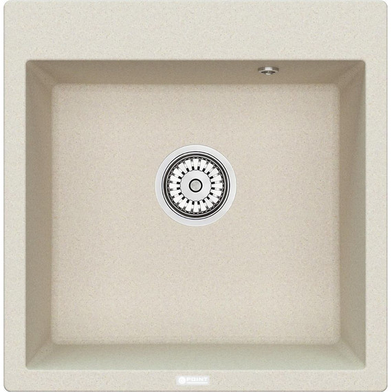 Кухонная мойка Point Арбель 51 PN3001BG, светло-бежевый, Цвет производителя: светло-бежевый - фото 