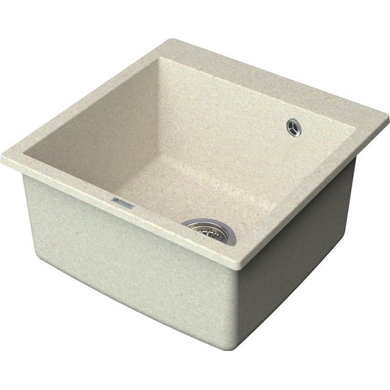 Кухонная мойка Point Арбель 51 PN3001BG, светло-бежевый, Цвет производителя: светло-бежевый - фото 2