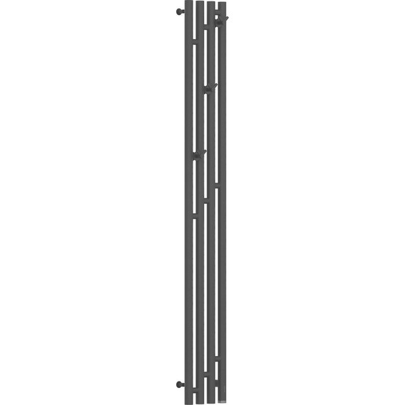 Полотенцесушитель электрический Сунержа Кантата 3.0 П4 1500x159 мм R 15-5847-1516, тёмный титан муар - фото 