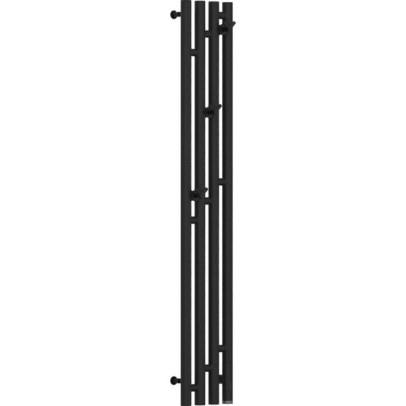 Полотенцесушитель электрический Сунержа Кантата 3.0 П4 1200x159 мм R 15-5847-1216, тёмный титан муар - фото 