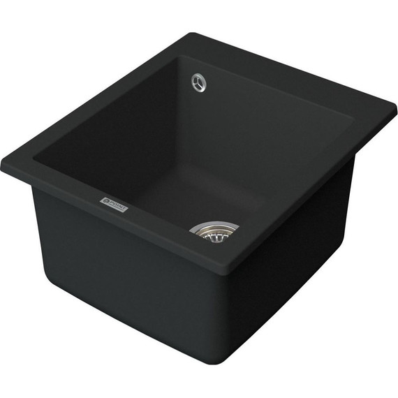 Кухонная мойка Point Динара 42 PN3004B, чёрный, Цвет производителя: чёрный - фото 2
