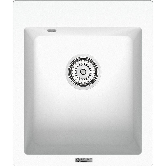 Кухонная мойка Point Динара 42 PN3004W, белый, Цвет производителя: белый - фото 