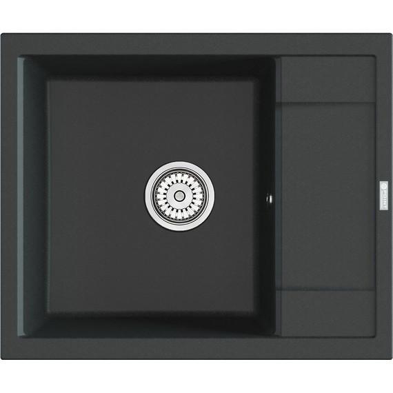 Кухонная мойка Point Римо 60 PN3010B, чёрный, Цвет производителя: чёрный - фото 