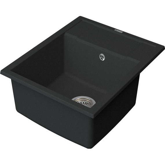 Кухонная мойка Point Римо 60 PN3010B, чёрный, Цвет производителя: чёрный - фото 2