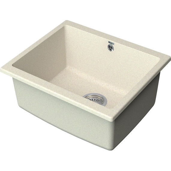 Кухонная мойка Point Сидли 55 PN3007BG, светло-бежевый, Цвет производителя: светло-бежевый - фото 2