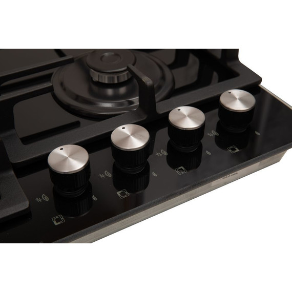 Газовая варочная поверхность Oasis P-GBR (чёрное стекло) - фото 5
