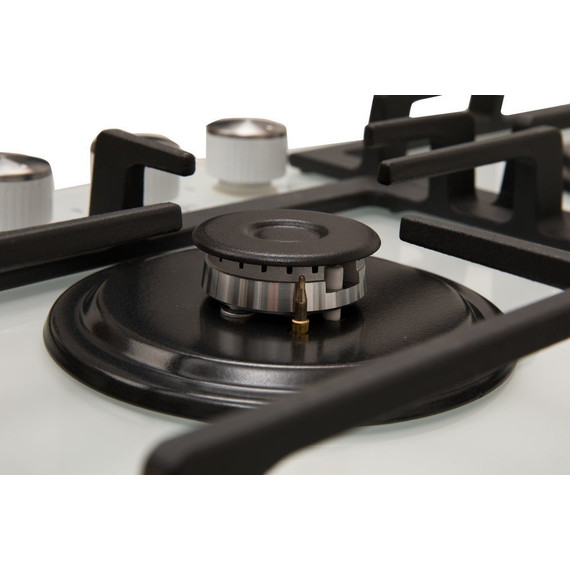 Газовая варочная поверхность Oasis P-GWR (белое стекло) - фото 4