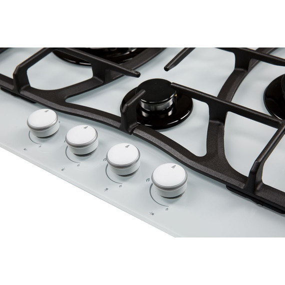 Газовая варочная поверхность Oasis P-GWTT (белое стекло) - фото 4