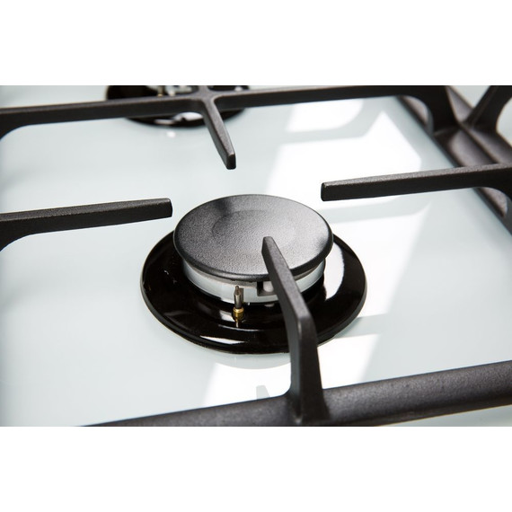 Газовая варочная поверхность Oasis P-GWT (белое стекло) - фото 5
