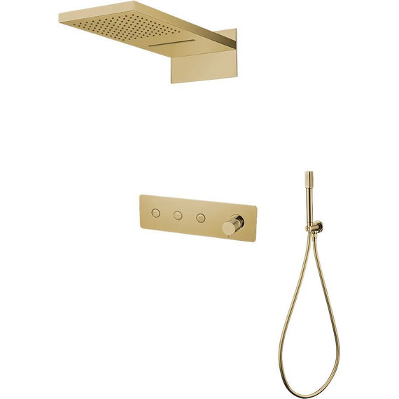 Душевая система для душа Boheme Fusion 130-G, gold, Цвет производителя: gold - фото 