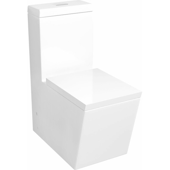 Унитаз-моноблок Grossman Cristal GR-4493 с крышкой микролифт - фото 2