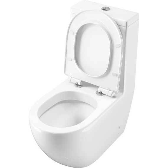 Унитаз-моноблок Grossman Style GR-4496S с крышкой микролифт - фото 10