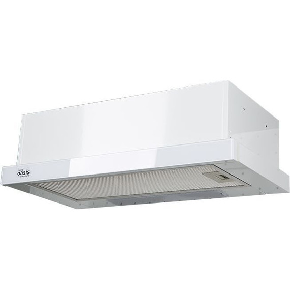 Вытяжка Oasis UV-60WG (F) (белое стекло) - фото 7
