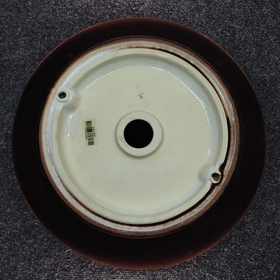 Раковина-чаша ArtCeram Cognac 42 см COL001 01 65 bianco/testa di moro - фото 6