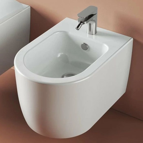 Биде подвесное ArtCeram Monet MNB001 05 00, белый матовый - фото 2