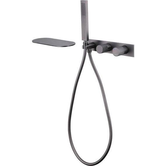 Смеситель для ванны Abber Rund AF8731NG, никель, Цвет производителя: никель - фото 2