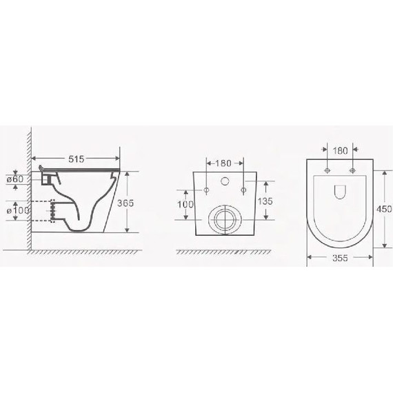 Инсталляция с подвесным унитазом Azario Teramo AZ-8010-1000+AZ-8200-0013+AZ-0053 - фото, картинка 8 Инсталляция с подвесным унитазом Azario Teramo AZ-8010-1000+AZ-8200-0013+AZ-0053 - фото 8