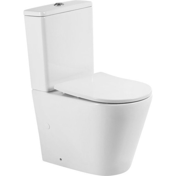 Унитаз-компакт безободковый BelBagno Flay-Tor BB2149CP-TOR (Система смыва торнадо) - фото 6