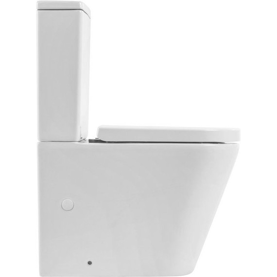 Унитаз-компакт безободковый BelBagno Flay-Tor BB2149CP-TOR (Система смыва торнадо) - фото 3