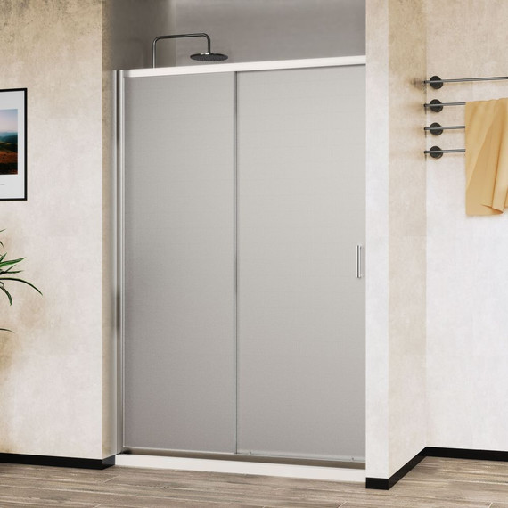 Душевая дверь Vincea City 110 см VDS-5CT110MT, хром/текстурное - фото 2