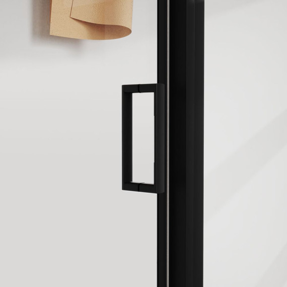 Душевое ограждение Vincea City 120x90 см VSR-5CT9012CLB, черный/прозрачное - фото 4