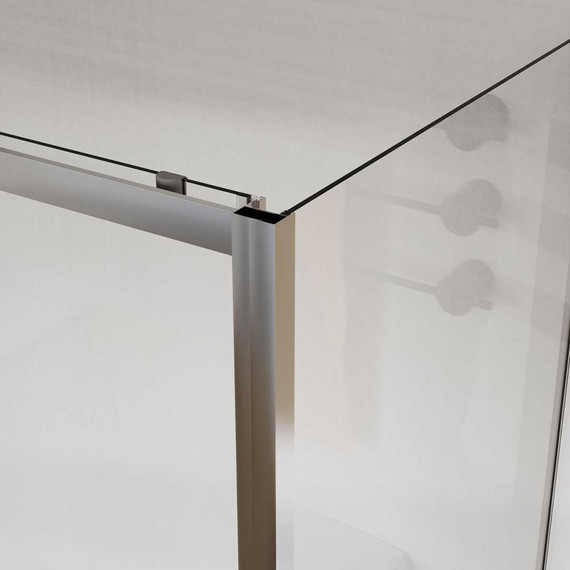 Душевое ограждение Vincea City 120x90 см VSR-5CT9012CL, хром/прозрачное - фото 4