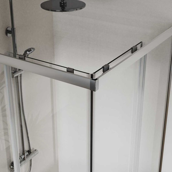 Душевое ограждение Vincea City 90x90 см VSS-5CT900CL, хром/прозрачное - фото 5