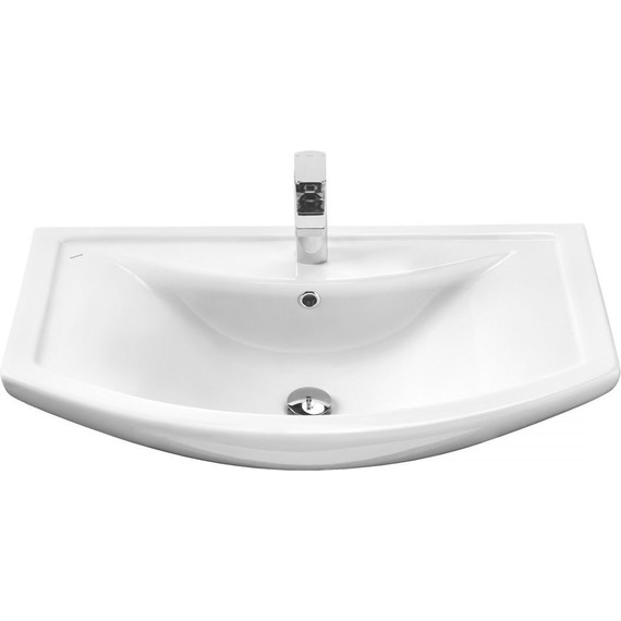 Тумба напольная с раковиной Onika Дельта 80 см 107032, ясень шимо - фото 4