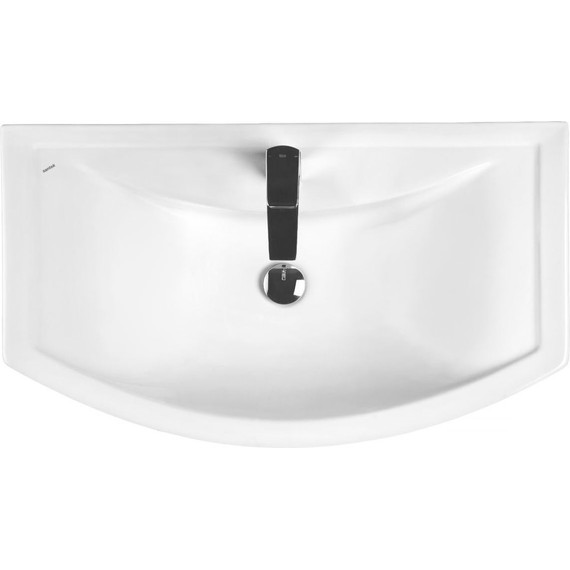 Тумба напольная с раковиной Onika Дельта 80 см 107032, ясень шимо - фото 3