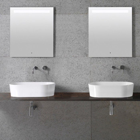 Раковина-чаша Globo Forty3 60 см FO061.BI - фото, картинка 2 Раковина-чаша Globo Forty3 60 см FO061.BI - фото 2