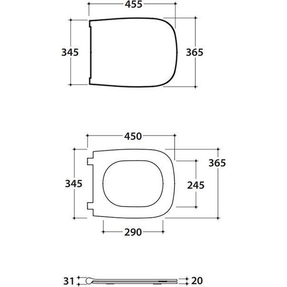 Сиденье с крышкой для унитаза Globo Genesis микролифт GN022BI bi/cr - фото 2