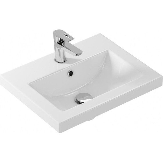 Тумба подвесная с раковиной Onika Легран 50 см 105031, дуб галифакс (раковина Como 50) - фото 8