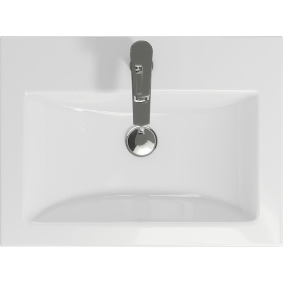 Тумба подвесная с раковиной Onika Легран 60 см 106142, дуб галифакс (раковина Como 60) - фото 9