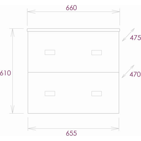 Тумба подвесная с раковиной Onika Марбл 65 см 106548, мрамор/камень бетонный - фото 9