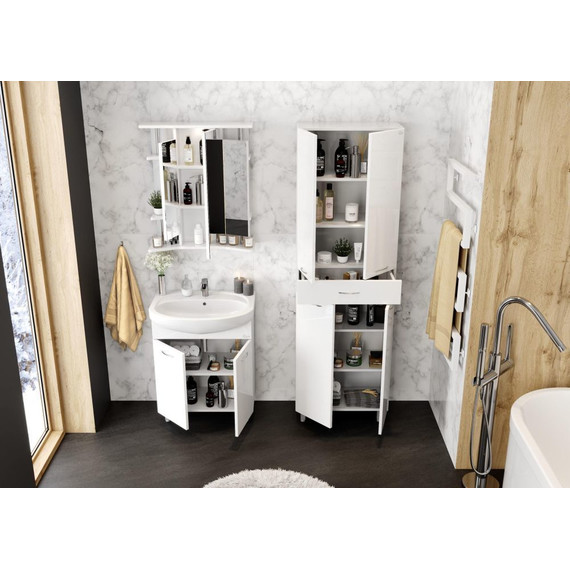 Зеркало-шкаф Onika Валерия 65 см R 206505 - фото 5