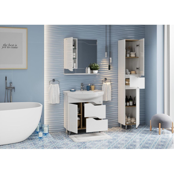 Зеркало-шкаф Onika Веронэлла 75 см 207521 - фото 5