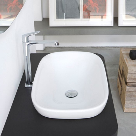 Раковина-чаша Globo Genesis 60 см GE042.BI - фото, картинка 2 Раковина-чаша Globo Genesis 60 см GE042.BI - фото 2