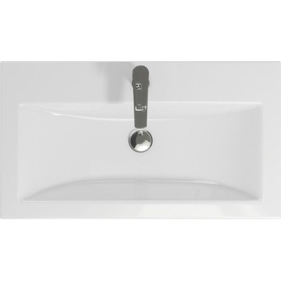 Тумба подвесная с раковиной Onika Эвада 80 см 108058 - фото 10