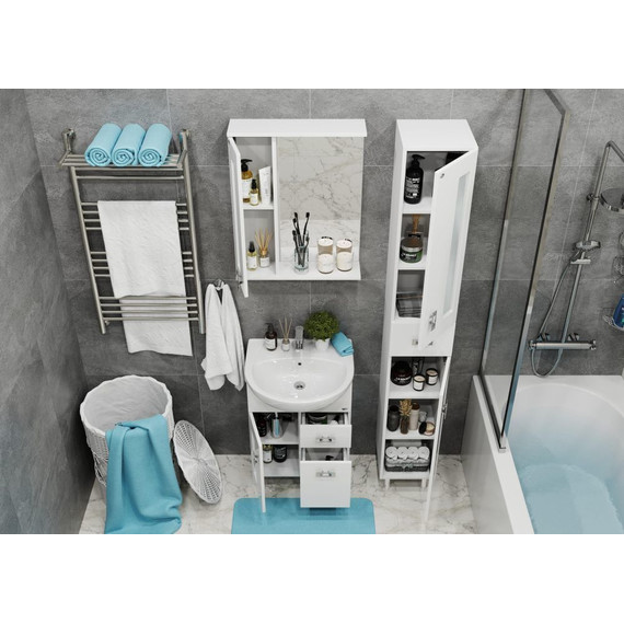 Зеркало-шкаф Onika Кристалл 58 см L 205817 - фото 3