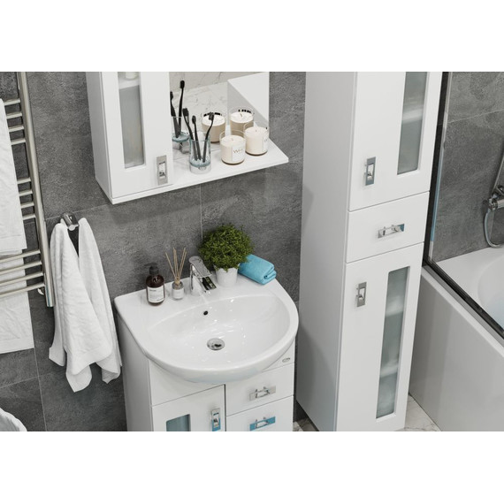 Зеркало-шкаф Onika Кристалл 58 см L 205817 - фото 4