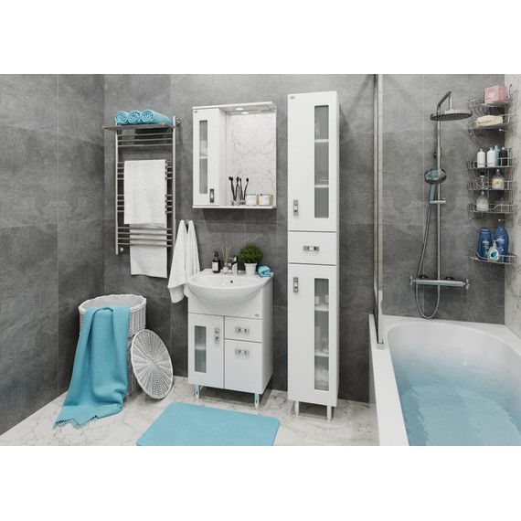 Зеркало-шкаф Onika Кристалл 58 см L 205817 - фото 5