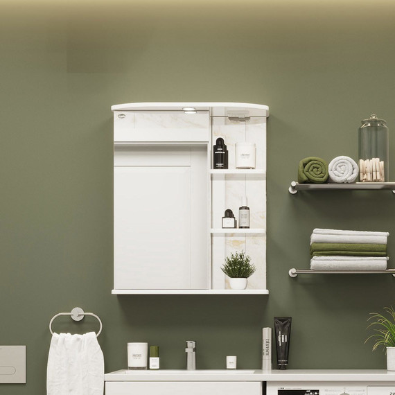 Зеркало-шкаф Onika Карина 60 см L 206009 - фото 4