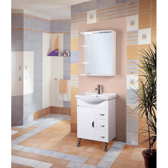 Зеркало-шкаф Onika Луна 60 см R 206014 - фото 2