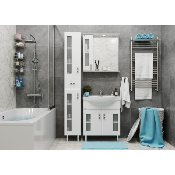 Зеркало-шкаф Onika Кристалл 67 см L 206705 - фото 2