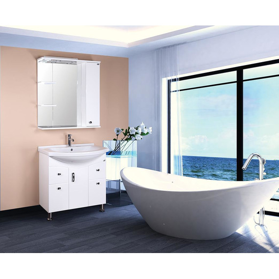 Зеркало-шкаф Onika Эльбрус 80 см R 208022 - фото 2