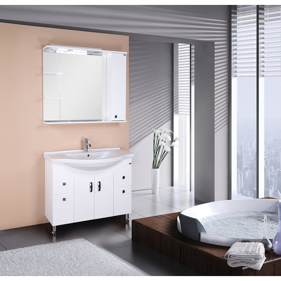 Зеркало-шкаф Onika Эльбрус 100 см R 210004 - фото 2