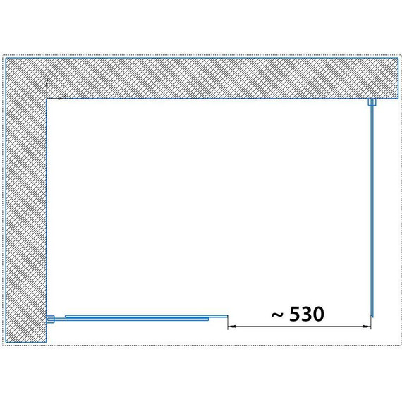 Душевое ограждение Paini Dax 120x80 см 84YO12080, чёрный/прозрачное - фото 4