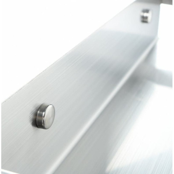 Полка прямоугольная Fixsen Hotel FX-31003F 30 см, сатин - фото 3