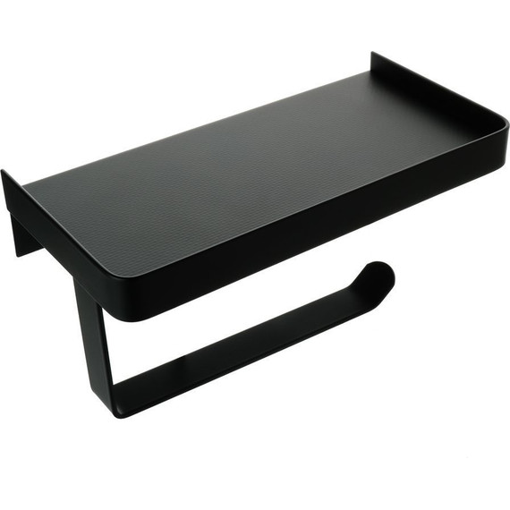 Держатель для туалетной бумаги Fixsen Hotel FX-31011B, чёрный - фото 3