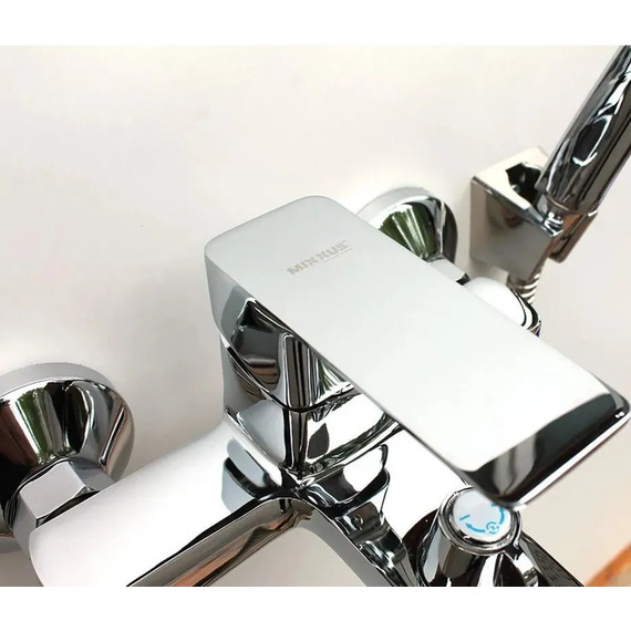 Смеситель для ванны Mixxus Kubus-009 - фото 4